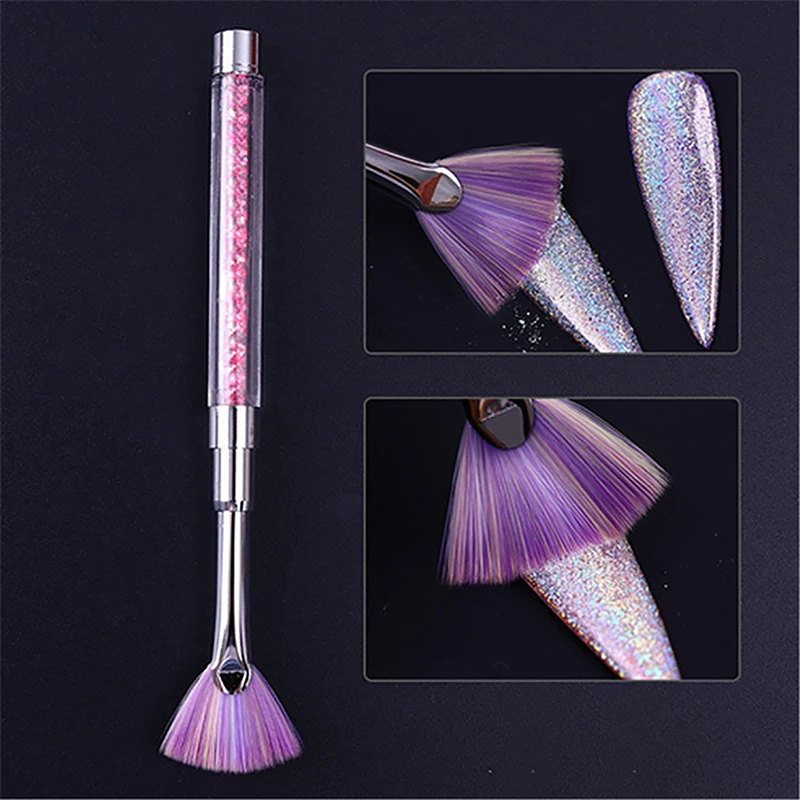 Fan Shape Nail Brush Gradient Glitter Dust Powder Remover Nail Art Drawing Pen Painting Rhinestone Handle Manicure Tool Salon
Fan Shape Nail Brush Gradient Glitter Dust Powder Remover Nail Art Drawing Pen Painting Rhinestone Handle Manicure Tool Salon