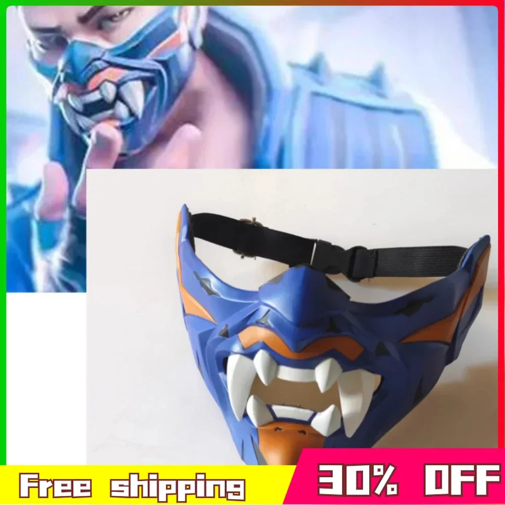 

Valorant Viper Cosplay Figure Agents Yoru Mask Model Props Pvc Material Model Action Figure Suitable for Parties Gift Toys Game