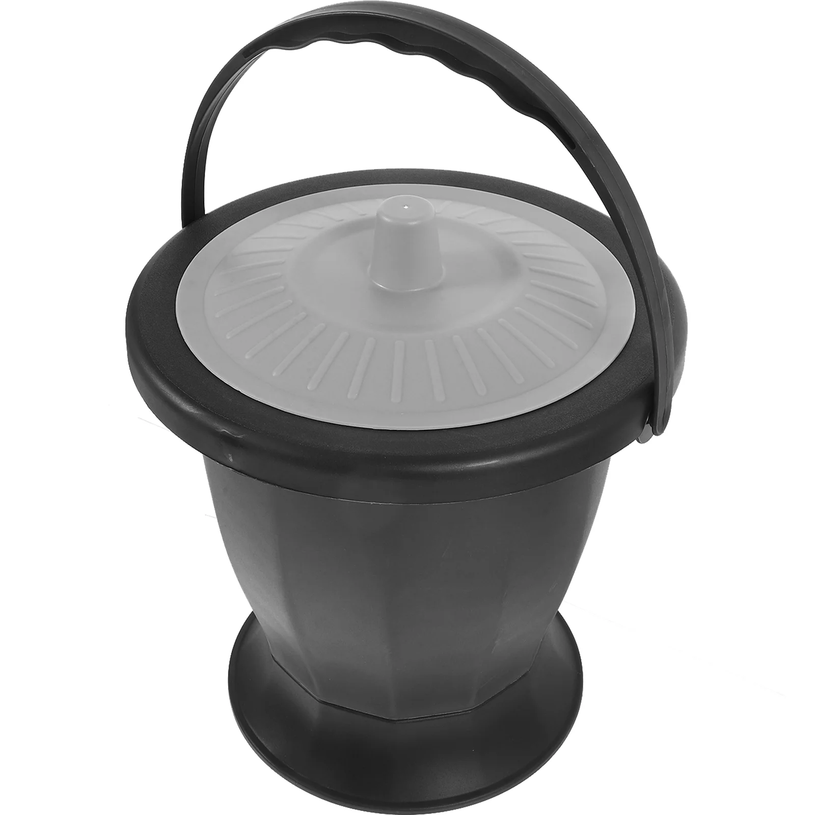 

Elderly Spittoon Toilet Spittoon Night with Handle Plastic Potty Chamber Urine for Elderly Bedside Urinal Portable