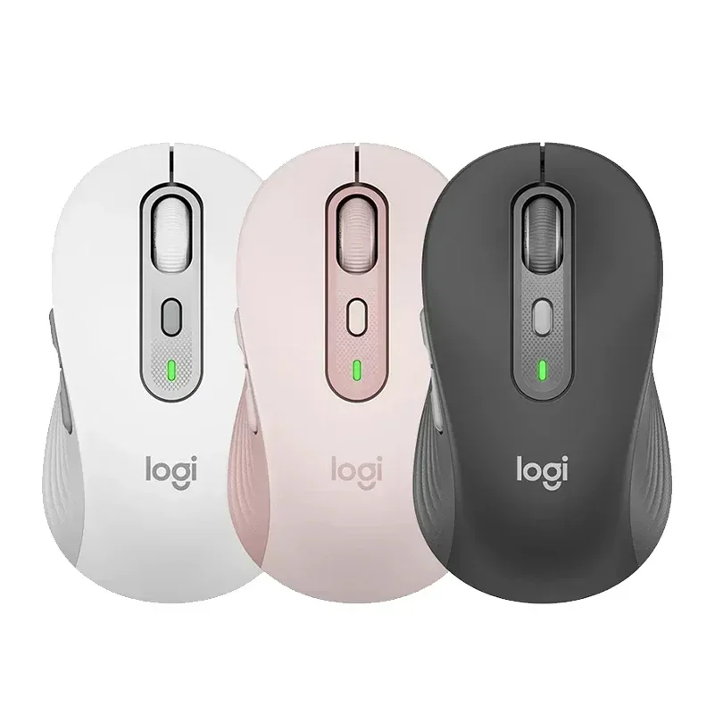 

Мышь Logitech M750 Беспроводная с Bluetooth, 2000DPI, Офисная умная мышь с 5 кнопками, портативные мини-мыши для Windows/Mac, подарки