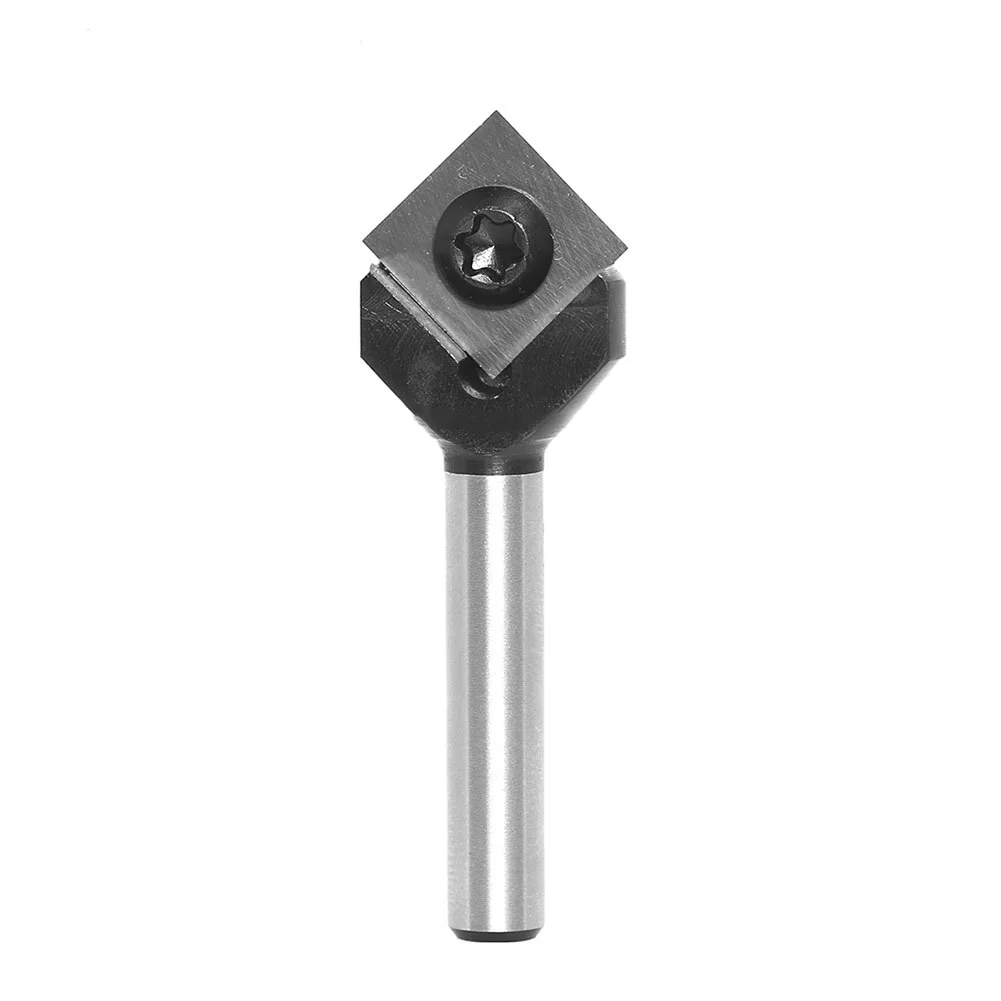 Insert Style Carbide V Shape 90 Degree Single Flute Router Bits Milling Cuttters For Woodworking 1/4inch 1/2inch 6mm 12mm Shank
Insert Style Carbide V Shape 90 Degree Single Flute Router Bits Milling Cuttters For Woodworking 1/4inch 1/2inch 6mm 12mm Shank