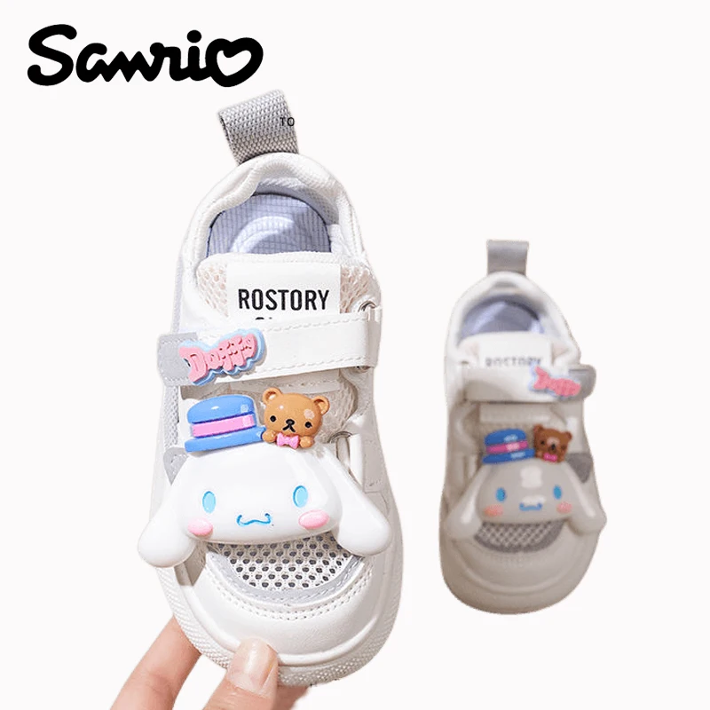 Summer Sanrios Cinnamoroll Anime Kawaii Sports Sandals Cute Cartoon Soft Bottom Boys Hollow Mesh Princess White Shoes Gift New
Summer Sanrios Cinnamoroll Anime Kawaii Sports Sandals Cute Cartoon Soft Bottom Boys Hollow Mesh Princess White Shoes Gift New
