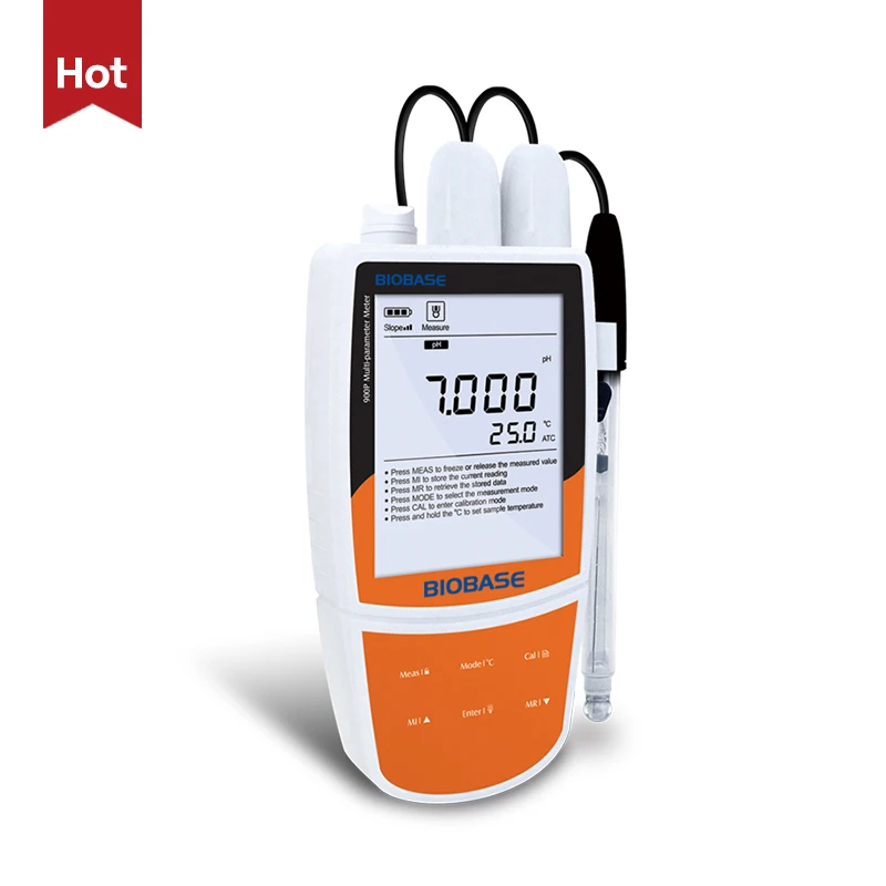 Factory Price Portable Multiparameter Water Quality Meter with Automatic Electrode for Lab
Factory Price Portable Multiparameter Water Quality Meter with Automatic Electrode for Lab