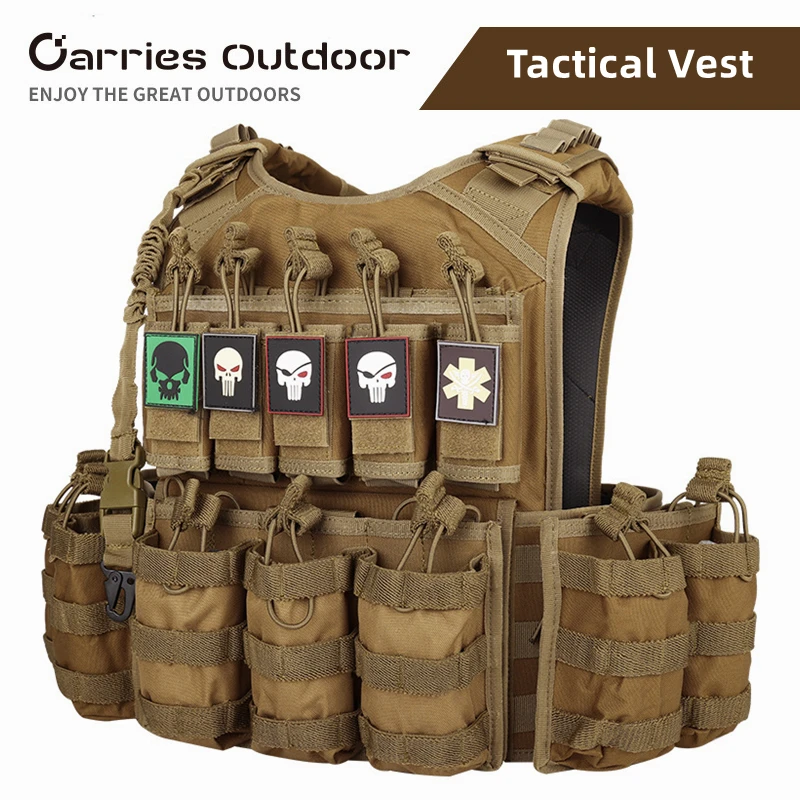 YAKEDA Quick Release Tactical Survival Vest Multi-function SWAT Combat Molle Chaleco Tactico Military Jacket
YAKEDA Quick Release Tactical Survival Vest Multi-function SWAT Combat Molle Chaleco Tactico Military Jacket