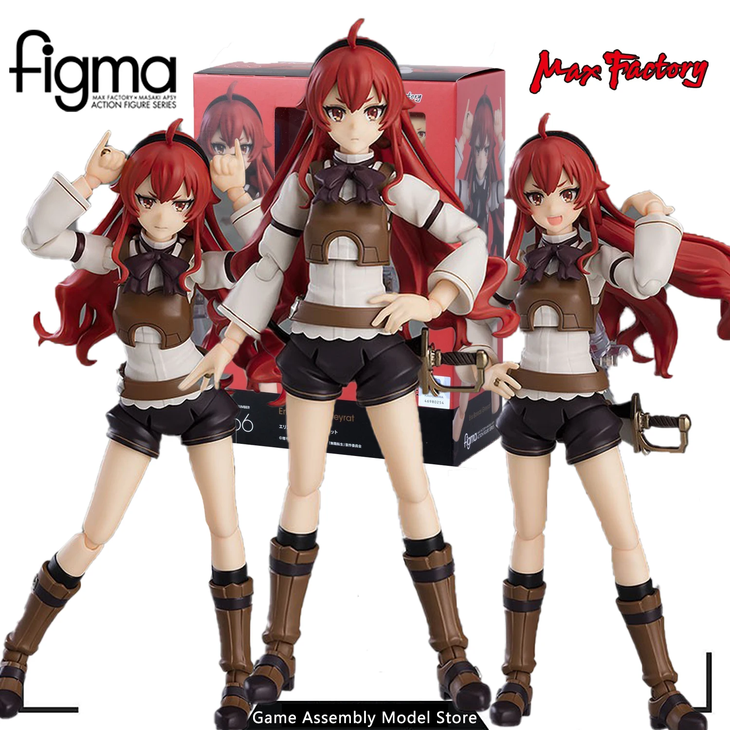 Фигурка Figma Mushoku Tensei: Бесшумная реинкарнация Eris Boreas серая крыса аниме, подарок для мальчиков
Фигурка Figma Mushoku Tensei: Бесшумная реинкарнация Eris Boreas серая крыса аниме, подарок для мальчиков