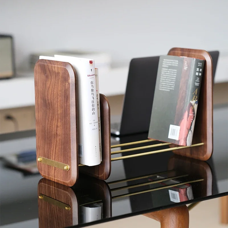 Walnut Wood Office Accessories Simplicity Design Book Rack Natural Material Book Stopper for Streamlined Workspace Hot Sale
Walnut Wood Office Accessories Simplicity Design Book Rack Natural Material Book Stopper for Streamlined Workspace Hot Sale