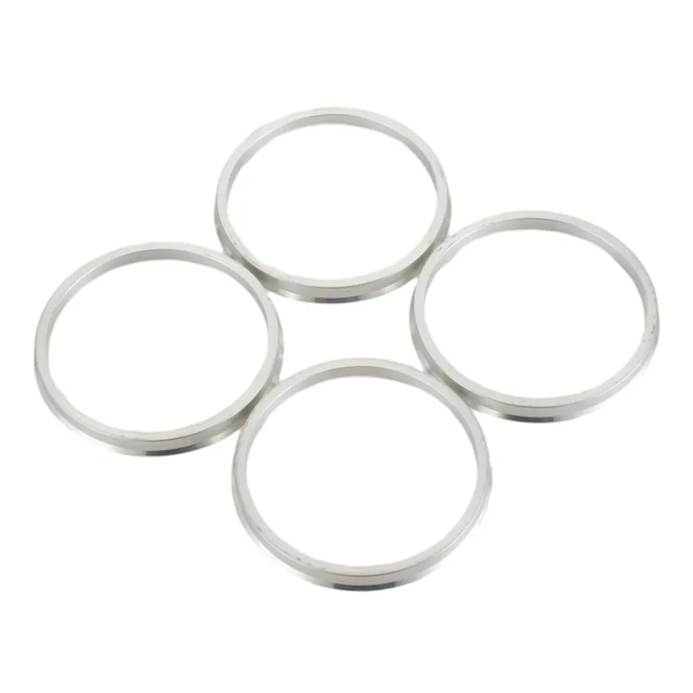 66. OD 1mm / 2.60\" ID 56.1mm / 2.21\" 4pcs Silver Aluminum Brand New Durable High Quality Hote Sale Professional
66. OD 1mm / 2.60\" ID 56.1mm / 2.21\" 4pcs Silver Aluminum Brand New Durable High Quality Hote Sale Professional