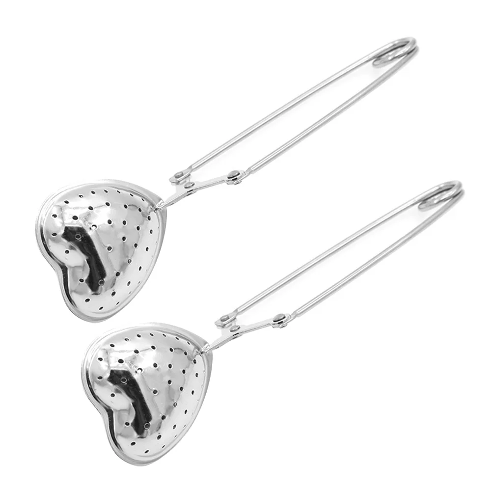 2PCS Creative Heart Shape Tea Filter Stainless Steel Tea Strainer Tea Infuser Filter with Handle for Home Tea Party (Silver)
2PCS Creative Heart Shape Tea Filter Stainless Steel Tea Strainer Tea Infuser Filter with Handle for Home Tea Party (Silver)