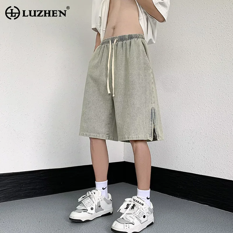 Джинсовые брюки LUZHEN с разрезом и молнией, Летние оригинальные модные красивые брюки в Корейском стиле LZ3131
Джинсовые брюки LUZHEN с разрезом и молнией, Летние оригинальные модные красивые брюки в Корейском стиле LZ3131