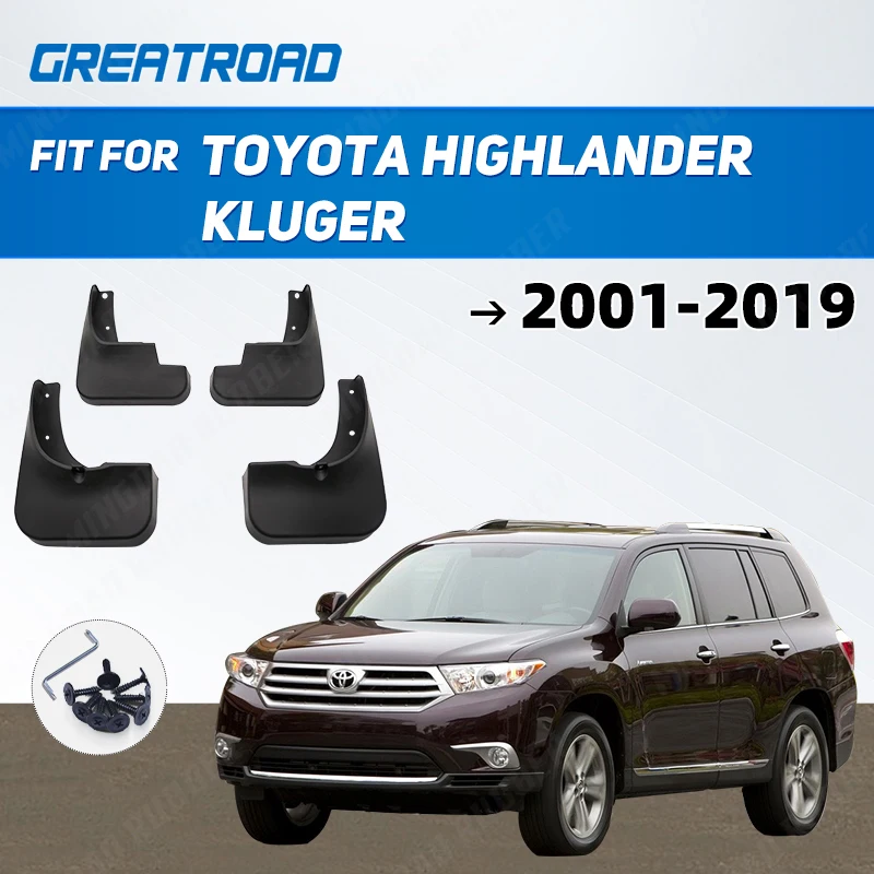 Car Mud Flaps For Toyota Highlander Kluger 2001-2019 Mudflaps Splash Guards Mud Flap Mudguards Fender Front Rear 2002 2003 2004
Car Mud Flaps For Toyota Highlander Kluger 2001-2019 Mudflaps Splash Guards Mud Flap Mudguards Fender Front Rear 2002 2003 2004