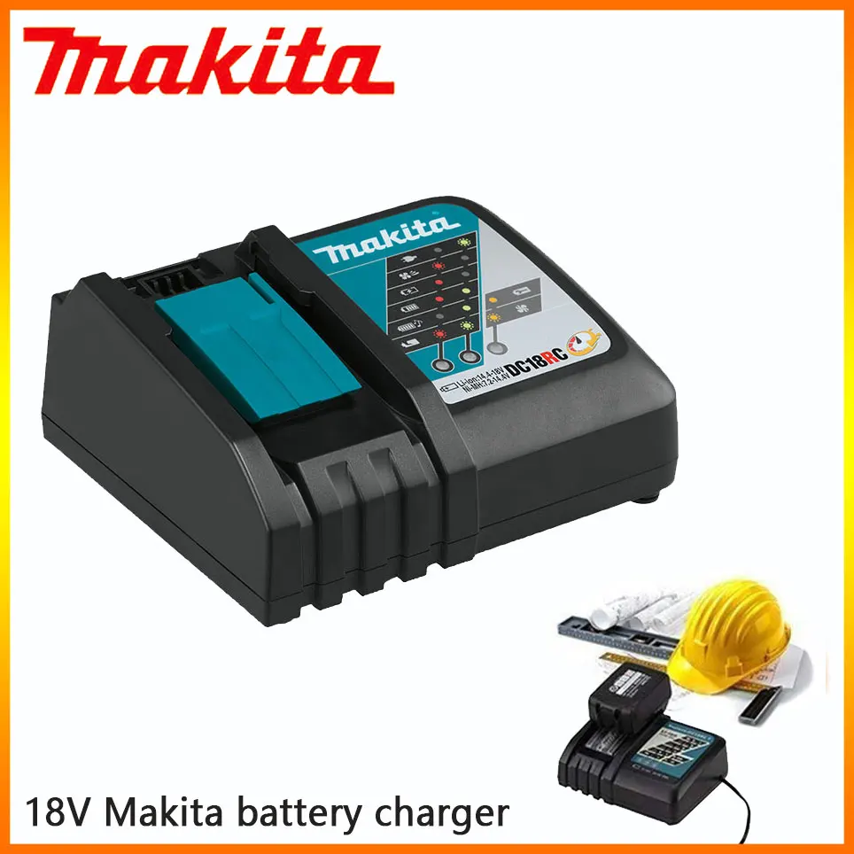 Makita Original DC18VRC Battery Charger Makita 3A 6A 14.4V 18V Bl1830 Bl1430 BL1860 BL1890 Tool Power Charger USB Prot 18VRF
Makita Original DC18VRC Battery Charger Makita 3A 6A 14.4V 18V Bl1830 Bl1430 BL1860 BL1890 Tool Power Charger USB Prot 18VRF