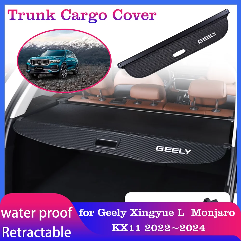 Багажник груза Крышка для Geely Xingyue L Monjaro KX11 2022 ~ 2024 багажная задняя занавеска Защитная занавеска черный аксессуар
Багажник груза Крышка для Geely Xingyue L Monjaro KX11 2022 ~ 2024 багажная задняя занавеска Защитная занавеска черный аксессуар