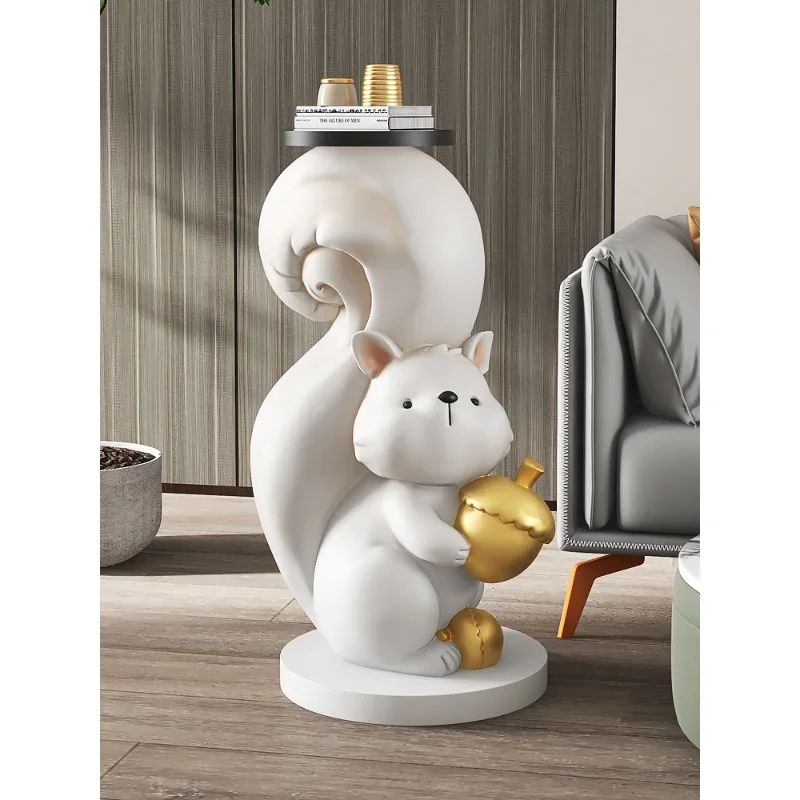 Simple Style Squirrel Statues Home Decor Ornaments Large Living Room Floor Decorations Sculptures Tray Storage Rack Opening Gift
Simple Style Squirrel Statues Home Decor Ornaments Large Living Room Floor Decorations Sculptures Tray Storage Rack Opening Gift