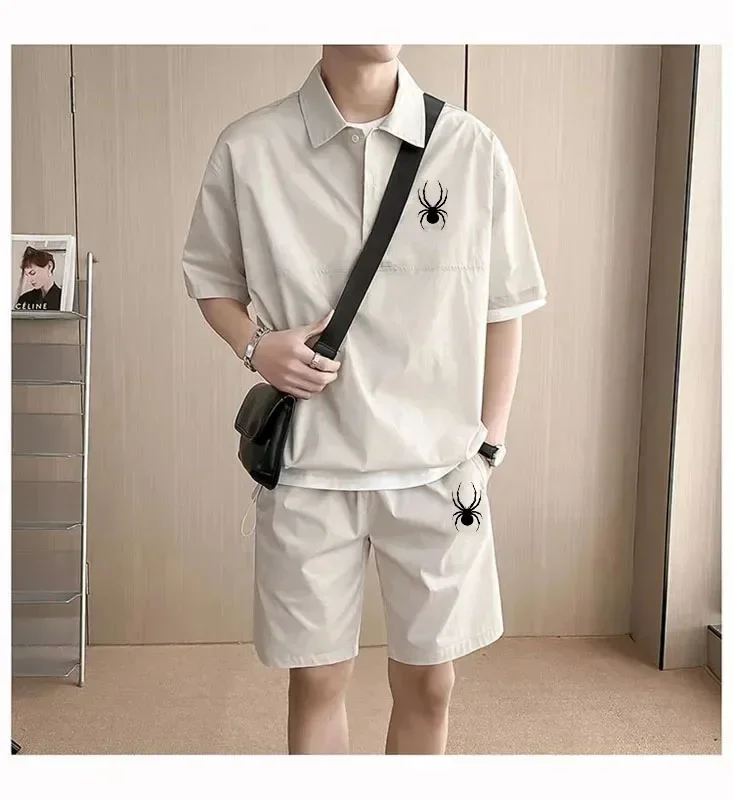 High Quality Summer Men's Golf T-shirt+shorts 2-piece Set of Men's Jogging Sportswear Set, Fashionable Short Sleeved Casual Top
High Quality Summer Men's Golf T-shirt+shorts 2-piece Set of Men's Jogging Sportswear Set, Fashionable Short Sleeved Casual Top