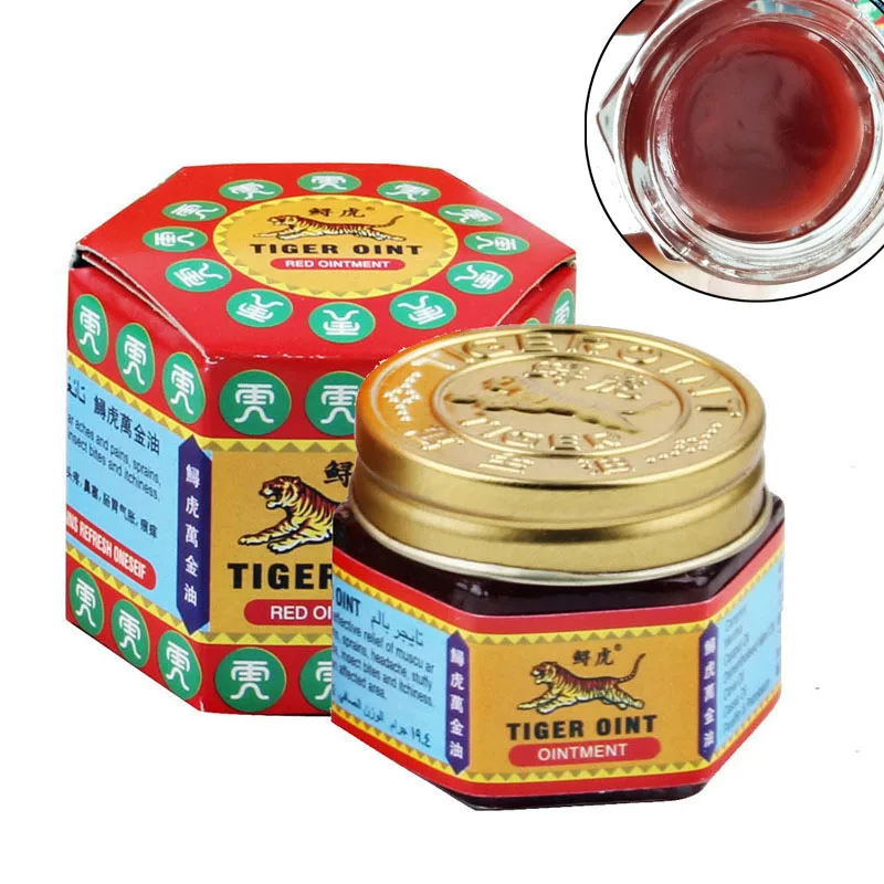 Red White Tiger Balm Ointment For Headache Toothache Stomachache Painkiller Muscle Relieving Lion Balm Dizziness Essential Balms
Red White Tiger Balm Ointment For Headache Toothache Stomachache Painkiller Muscle Relieving Lion Balm Dizziness Essential Balms
