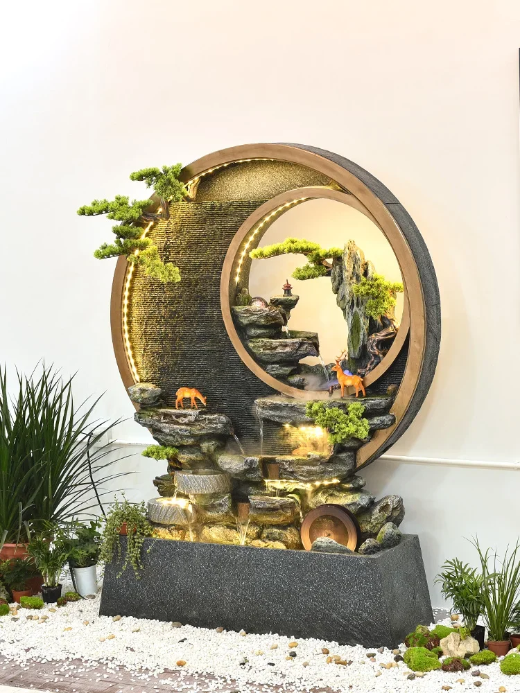 Chinese Style Water Curtain Wall Flowing Water Screen Outdoor Courtyard Landscape Rockery Yard Entrance Decoration Decoration
Chinese Style Water Curtain Wall Flowing Water Screen Outdoor Courtyard Landscape Rockery Yard Entrance Decoration Decoration