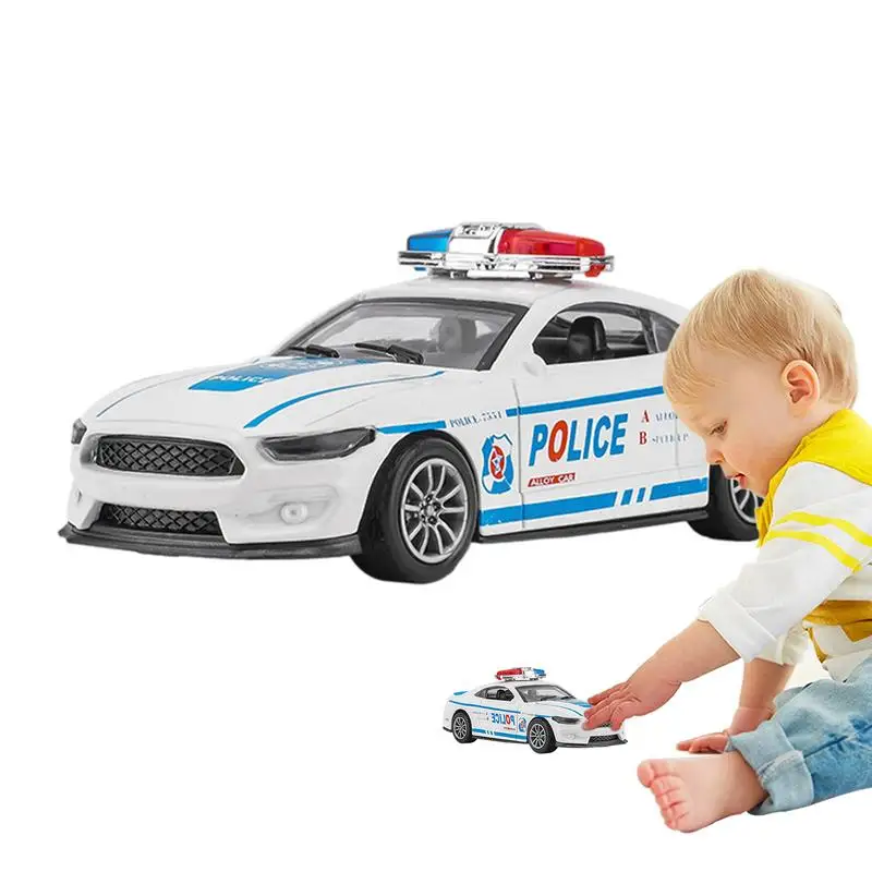 

Friction Powered Cars For Toddler Interactive Sensory Rescue Cop Vehicle Model Toddler Toys For Children Aged 3-8 Years Old