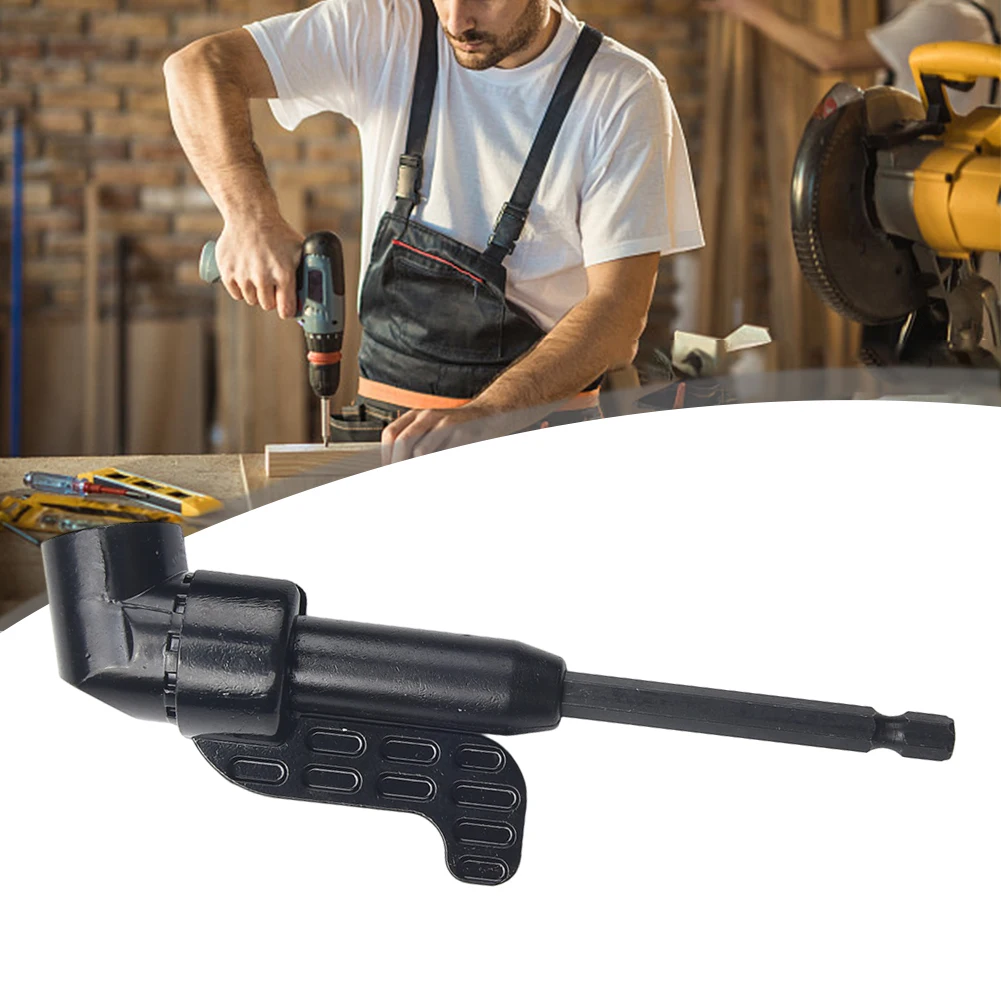 105° Angle Driver Adapter 5.35*1.18*0.87inch Extension Drilling Corner Shank Drill Bit 6.35 Mm Hex Handle Diameter Power Tools
105° Angle Driver Adapter 5.35*1.18*0.87inch Extension Drilling Corner Shank Drill Bit 6.35 Mm Hex Handle Diameter Power Tools