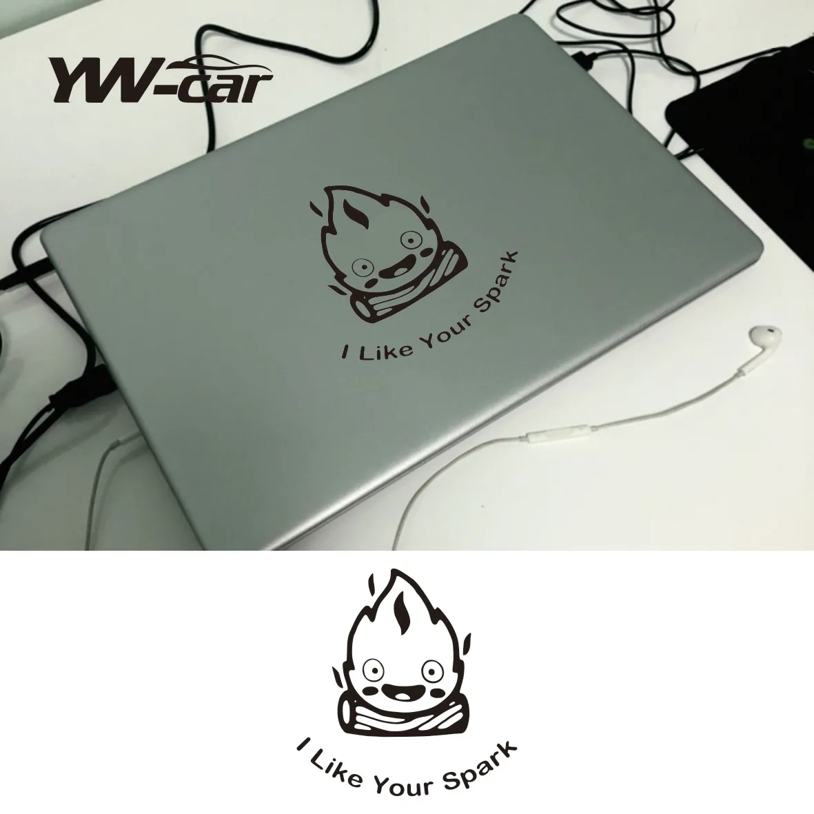 Powered by Calcifer Fuel Tank Cap Car Stickers Cover Scratches Window Decal For Motorcycle, Laptop, Phone, Helmet Decoration
Powered by Calcifer Fuel Tank Cap Car Stickers Cover Scratches Window Decal For Motorcycle, Laptop, Phone, Helmet Decoration