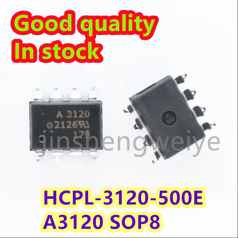 1~40PCS Brand New HCPL-3120-500E HCPL-3120 A3120 SMD-8 IGBT Driver Photocoupler IC Chip Good Quality
1~40PCS Brand New HCPL-3120-500E HCPL-3120 A3120 SMD-8 IGBT Driver Photocoupler IC Chip Good Quality