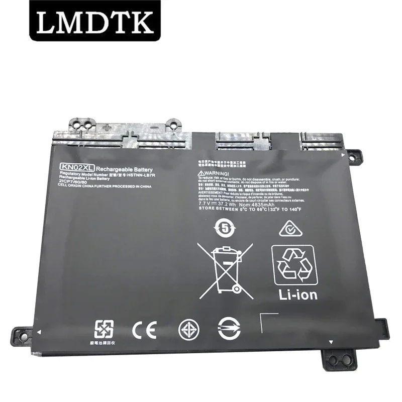 LMDTK New KN02XL Laptop Battery For HP Pavilion X360 11M-AD013DX HSTNN-LB7R HSTNN-UB7F 916809-855 916365-541 TPN-W124 37.2WH
LMDTK New KN02XL Laptop Battery For HP Pavilion X360 11M-AD013DX HSTNN-LB7R HSTNN-UB7F 916809-855 916365-541 TPN-W124 37.2WH