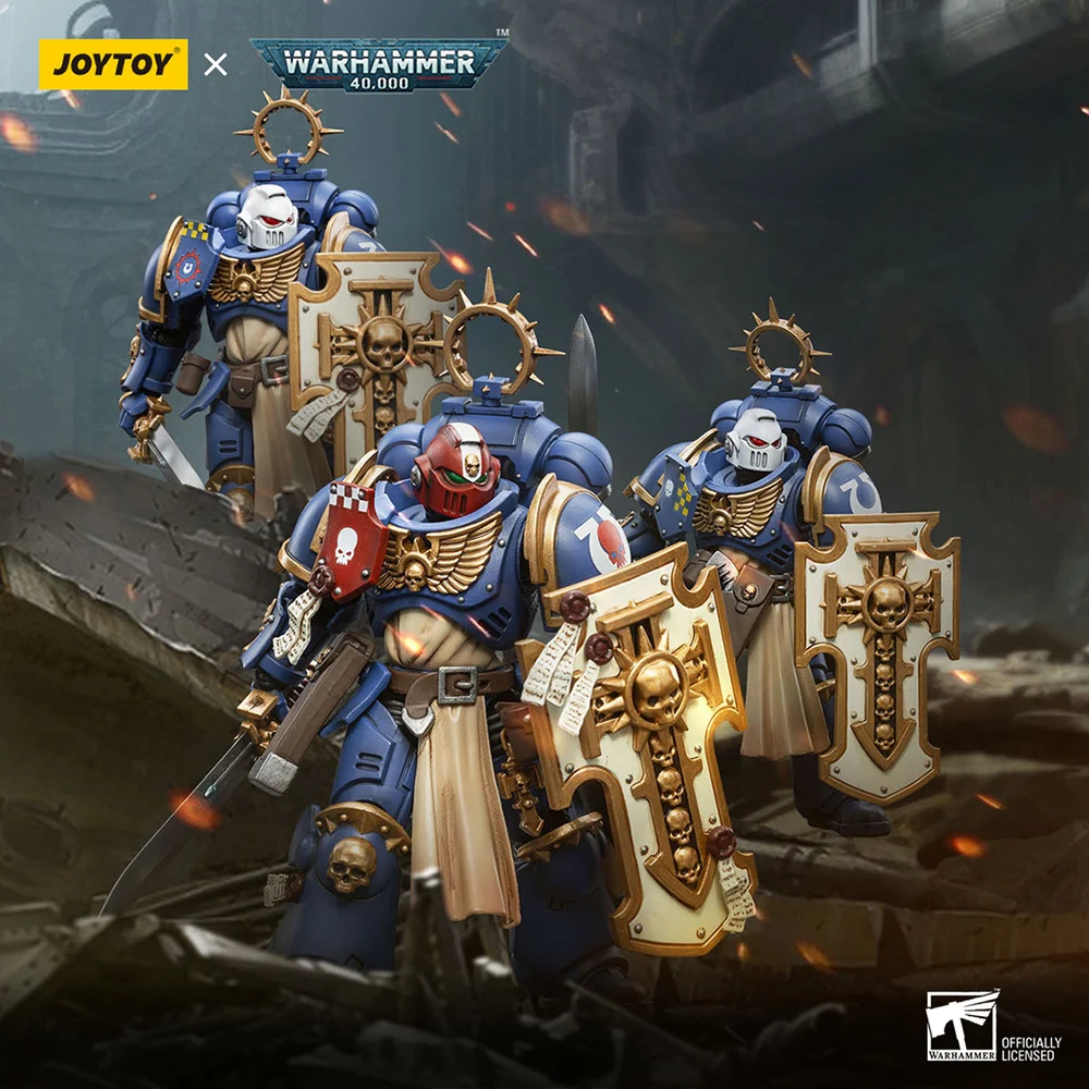 В наличии оригинальный JOYTOY Warhammer 40K Ultramarines Bladeguard Veteran, сборные модели Ver. Коллекционные Аниме фигурки героев
В наличии оригинальный JOYTOY Warhammer 40K Ultramarines Bladeguard Veteran, сборные модели Ver. Коллекционные Аниме фигурки героев