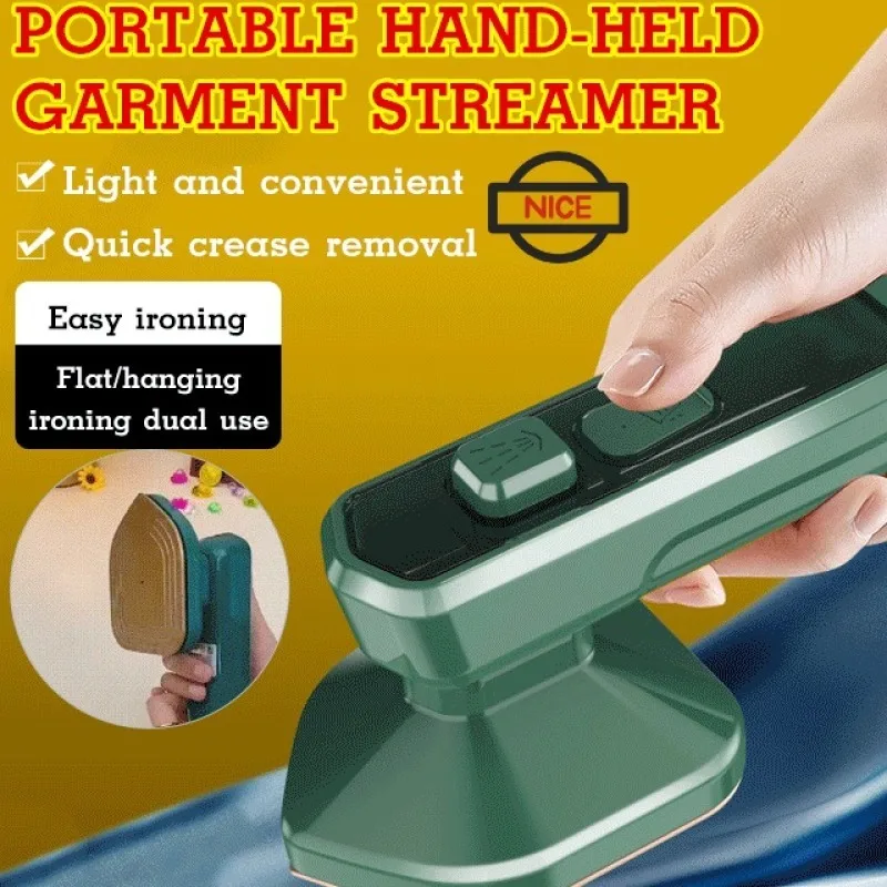 Handheld convenient steam iron household small ironing machine dormitory travel ironing clothes
Handheld convenient steam iron household small ironing machine dormitory travel ironing clothes