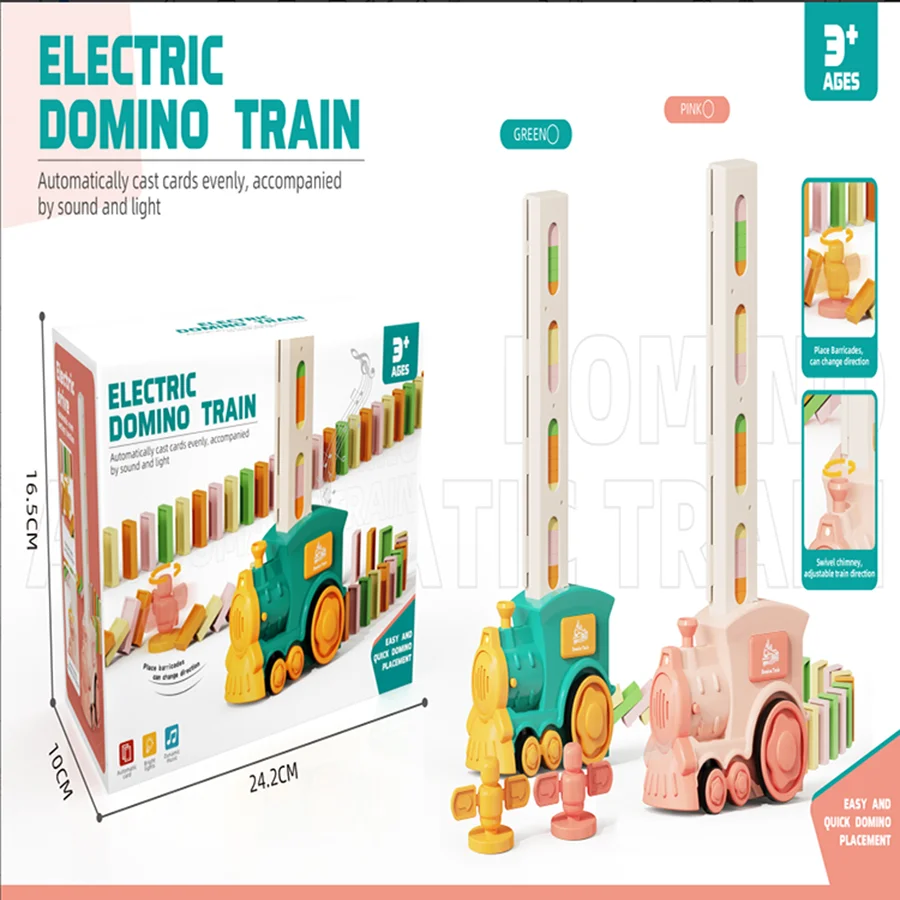 Children Domino Train Electric Car Automatic Laying Building Blocks Games Set With Musical Sound Kids Educational Toy Boys Gifts
Children Domino Train Electric Car Automatic Laying Building Blocks Games Set With Musical Sound Kids Educational Toy Boys Gifts