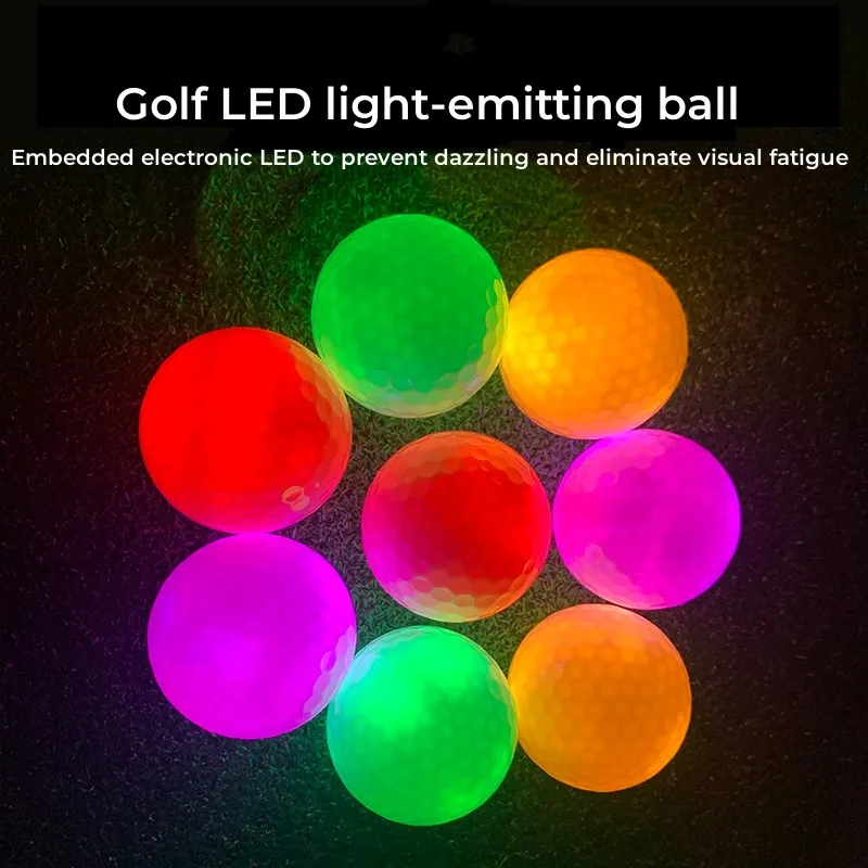 Cyrusher LED Light-Emitting Golf Ball Set, Automatic 7-Color Golf Ball, Night Club Practice Ball, 1Pc
Cyrusher LED Light-Emitting Golf Ball Set, Automatic 7-Color Golf Ball, Night Club Practice Ball, 1Pc