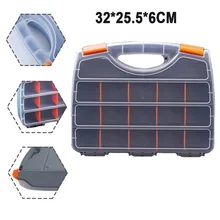 15 Grids Plastic Portable Tool Box Screw Storage Case Metal Part Bag Hardware Screwdriver Organizers Toolbox Garage Electrician
15 Grids Plastic Portable Tool Box Screw Storage Case Metal Part Bag Hardware Screwdriver Organizers Toolbox Garage Electrician