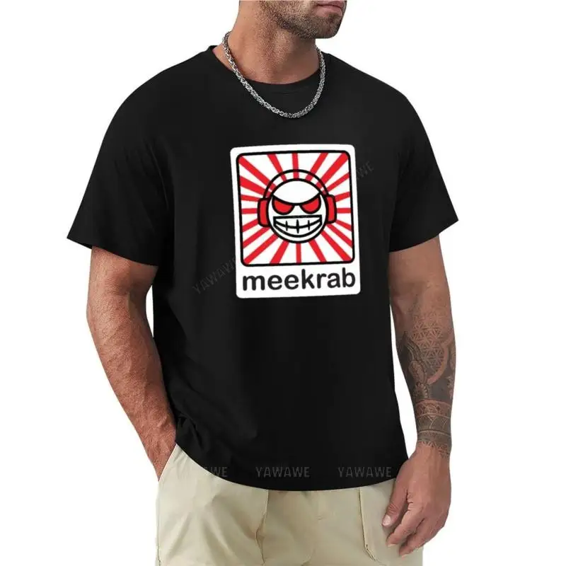 

Мужские брендовые футболки Meekrab, футболка, футболка для мальчика, кошка, рубашки, Мужская одежда, брендовая футболка