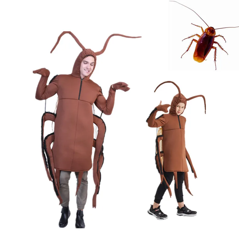 Children's Day Halloween Animal And Bugs Cosplay Cos Xiaoqiang Clothing Adult Children's Cockroach Dressing Performance Platform 
Children's Day Halloween Animal And Bugs Cosplay Cos Xiaoqiang Clothing Adult Children's Cockroach Dressing Performance Platform
