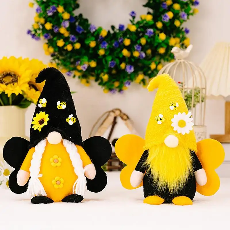 Realistic Gnomes Plush Doll Toy Soft Cuddly Bee Festival Gnome Toy Household Home Faceless Dolls Gifts Ornaments Decor For Kids
Realistic Gnomes Plush Doll Toy Soft Cuddly Bee Festival Gnome Toy Household Home Faceless Dolls Gifts Ornaments Decor For Kids