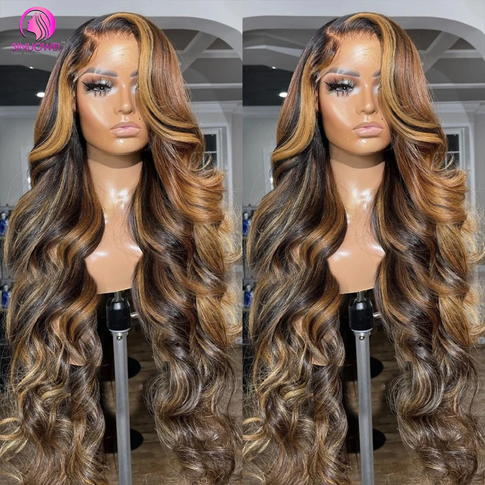 4/27 Highlight Body Wave Wig Human Hair Lace Front Wig 13x4 Lace Frontal Wigs 30 32 Inch Colored Ombre Blonde Lace Wig For Women
4/27 Highlight Body Wave Wig Human Hair Lace Front Wig 13x4 Lace Frontal Wigs 30 32 Inch Colored Ombre Blonde Lace Wig For Women