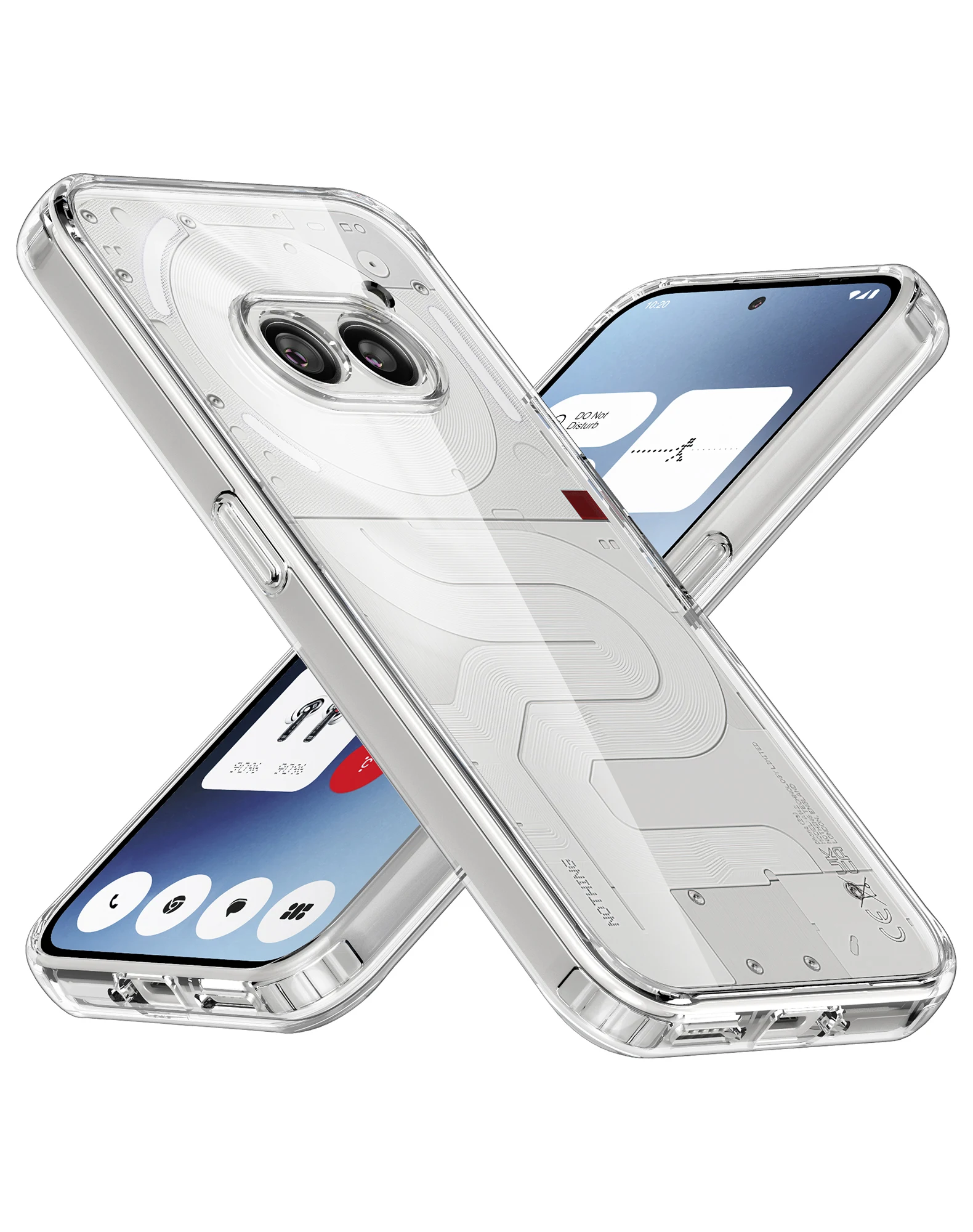 for Nothing Phone 2a, Crystal Clear Rugged Phone Case Soft TPU Bumper Thin Shockproof Back Cover for Nothing Phone (2a) Transpar
for Nothing Phone 2a, Crystal Clear Rugged Phone Case Soft TPU Bumper Thin Shockproof Back Cover for Nothing Phone (2a) Transpar