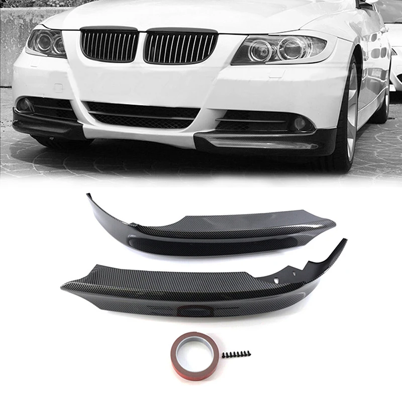 Разветвитель для переднего бампера, спойлер для BMW 3 серии E90, 4-дверный седан, 2005, 2006, 2007, 2008, предводные внешние аксессуары для автомобиля, 1 пара
Разветвитель для переднего бампера, спойлер для BMW 3 серии E90, 4-дверный седан, 2005, 2006, 2007, 2008, предводные внешние аксессуары для автомобиля, 1 пара