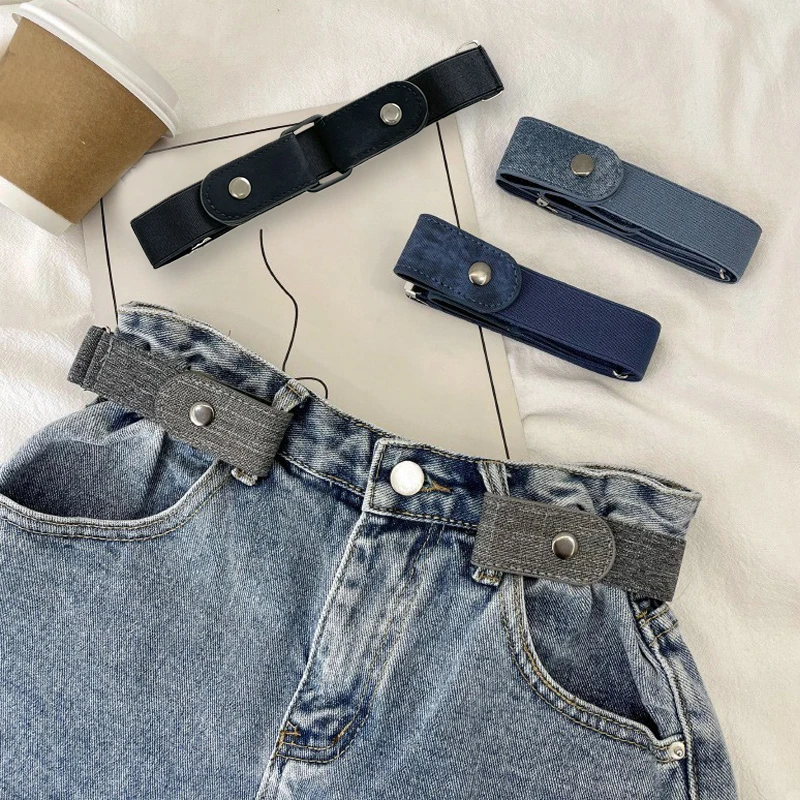 Elastic Belt Without Buckle Cowboy Canvas Women Buckle Free Belt Ladies Jeans Pants Stretch No Buckle Invisible Waistband
Elastic Belt Without Buckle Cowboy Canvas Women Buckle Free Belt Ladies Jeans Pants Stretch No Buckle Invisible Waistband