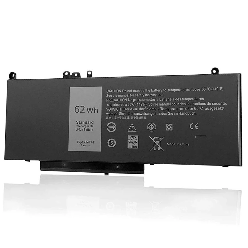 6MT4T Laptop Battery for Dell Latitude 14 5470 15 5570 E5470 E5570 E5450 E5550 Precision 15 3510 M3510 Series 7V69Y 7.6V 62Wh
6MT4T Laptop Battery for Dell Latitude 14 5470 15 5570 E5470 E5570 E5450 E5550 Precision 15 3510 M3510 Series 7V69Y 7.6V 62Wh