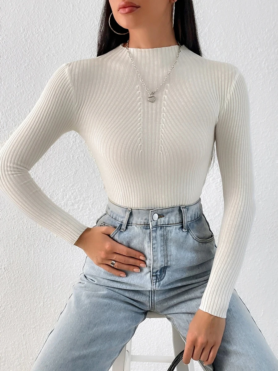 Spring Women Clasic Striped Solid Slim Y2k Turtleneck Sweater Pull Fashion Knitwears Pullovers Clothing Jumper Blouse 1 Mallzona S18169a69be9946c69bad3e7a73b120302 Spring Women Clasic Striped Solid Slim Y2k Turtleneck Sweater Pull Fashion Knitwears Pullovers Clothing Jumper Blouse Mallzona
