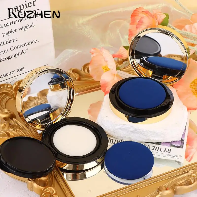 

Reusable Empty Cosmetic Container Foundation Cream 12g Loose Powder Empty Container Circular Magnetic Suction Air Cushion Box