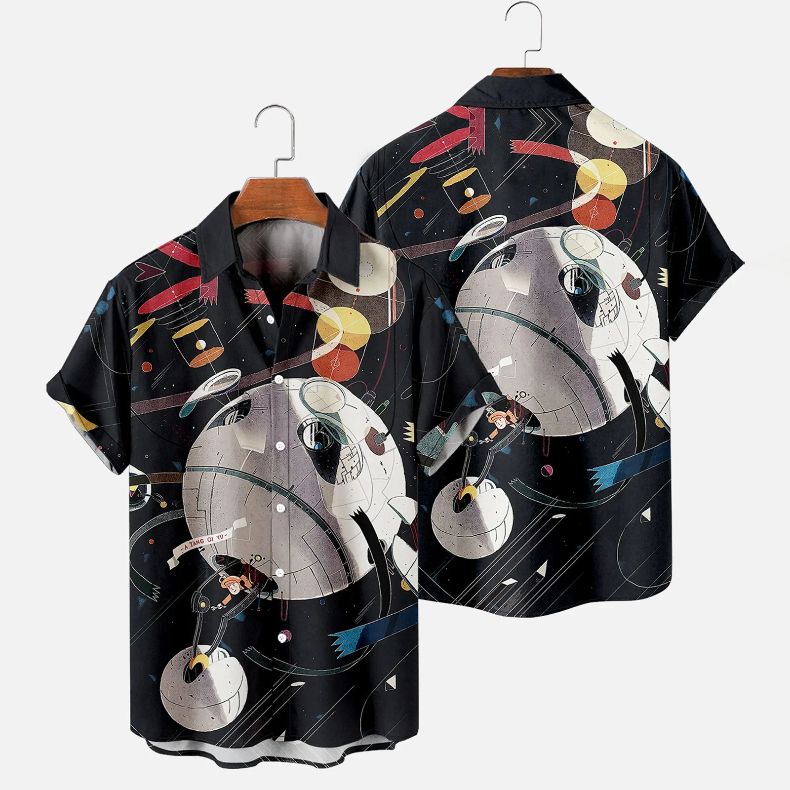 Space Astronaut Lapel Shirt 3D Printed Man/Women Casual Fashion Short Sleeves Shirts Button Streetwear Oversized Unisex Clothing
Space Astronaut Lapel Shirt 3D Printed Man/Women Casual Fashion Short Sleeves Shirts Button Streetwear Oversized Unisex Clothing