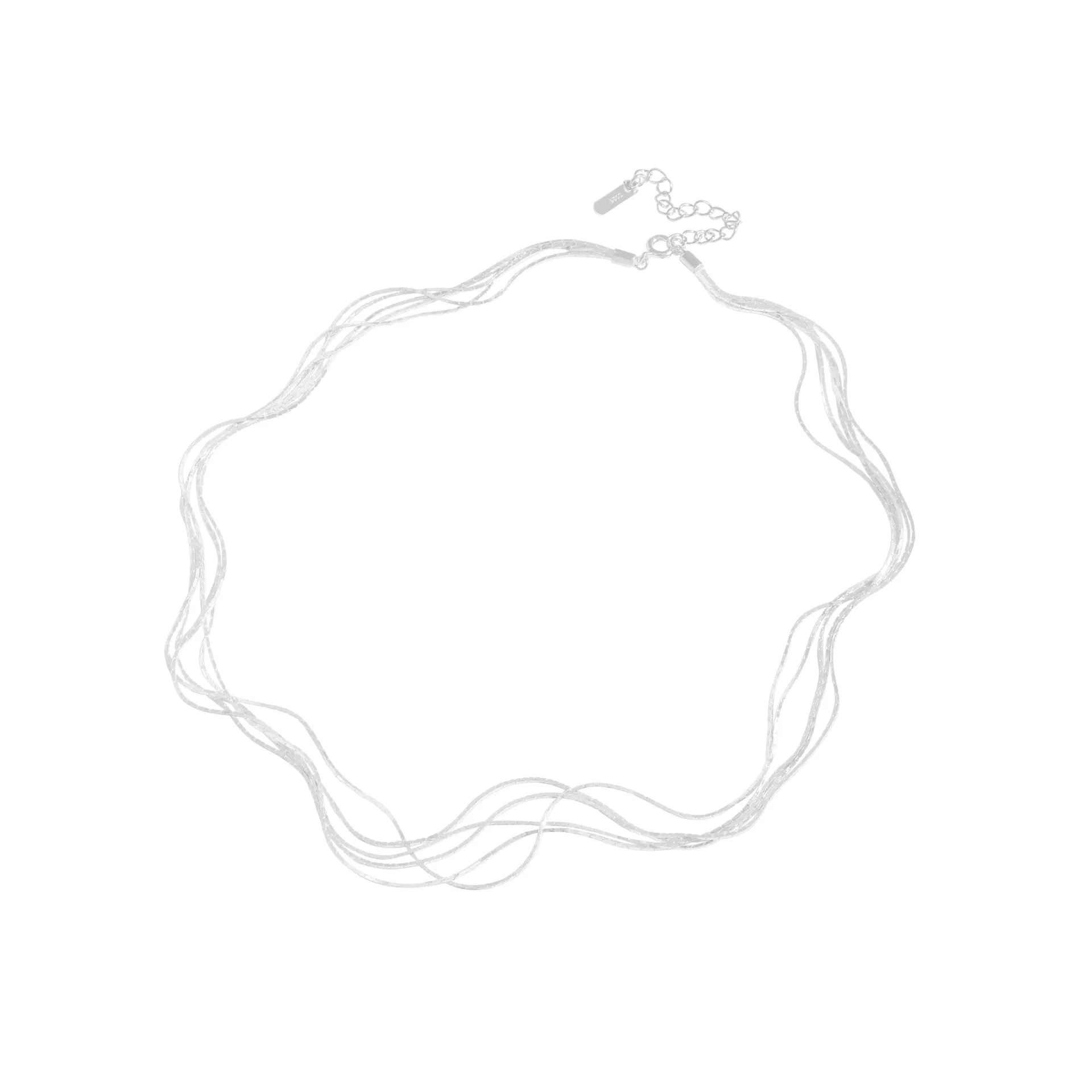 Small and Luxurious Design, Versatile, Bright Silver Multi-layer Collarbone Necklace, 925 Sterling Silver, Female Texture
Small and Luxurious Design, Versatile, Bright Silver Multi-layer Collarbone Necklace, 925 Sterling Silver, Female Texture