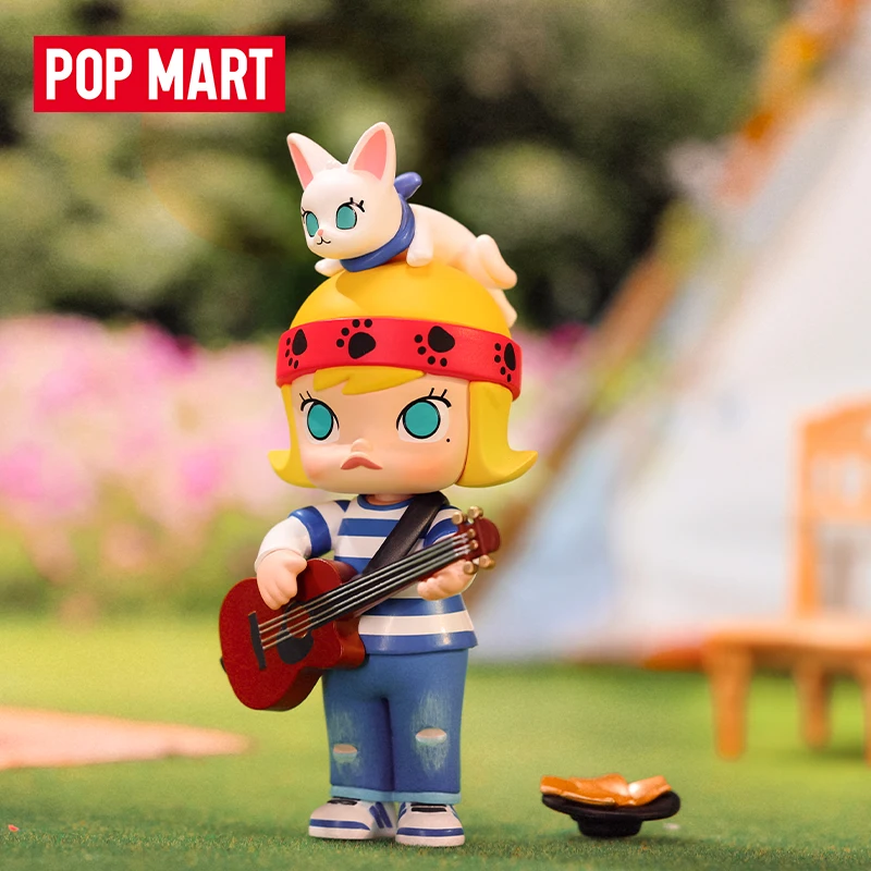 

POP MART Молли воображаемая блуждающая серия глухая коробка игрушка девочка кавайная кукла экшн-фигурка подарок на день рождения сюрприз модель загадка коробка