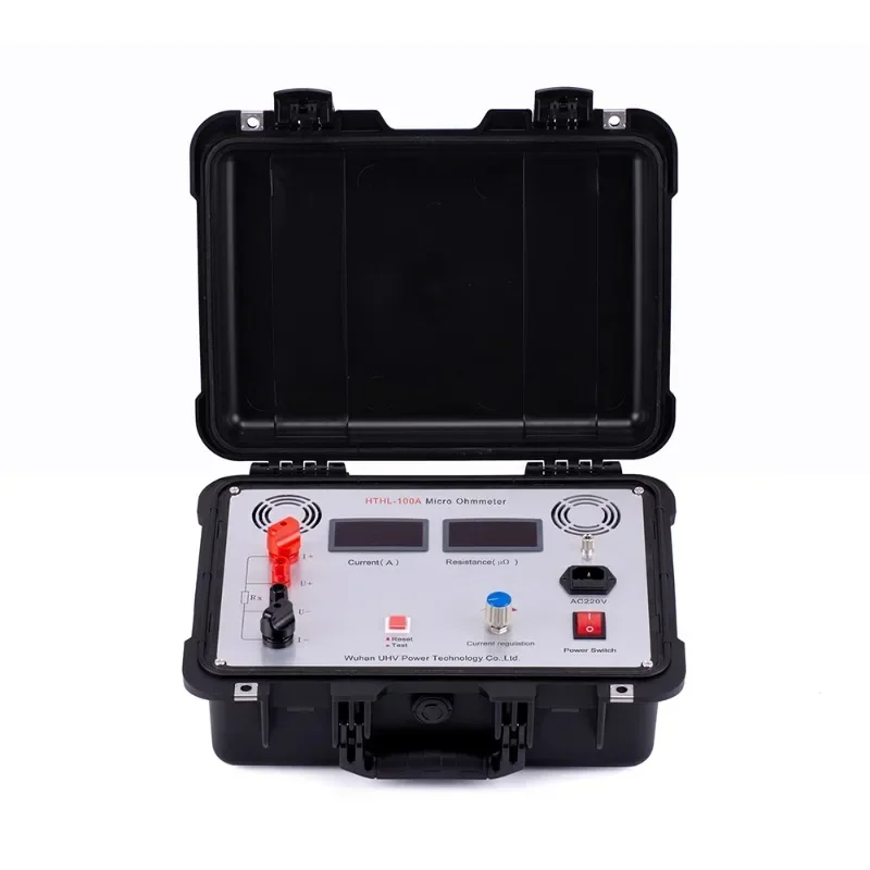 

G UHV-H100A Automatic Digital Portable Micro Ohm Meter Loop Resistance Contact Resistance Tester