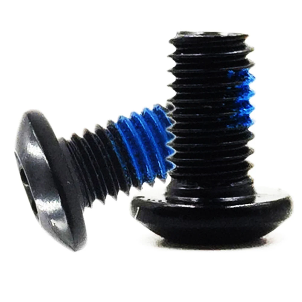 Uniform Six Nail Disc Screws 12PC Black Torx Head Bicycle Accessories Cycling Accessories High-quality M5*10T25 Stainless Steel
Uniform Six Nail Disc Screws 12PC Black Torx Head Bicycle Accessories Cycling Accessories High-quality M5*10T25 Stainless Steel