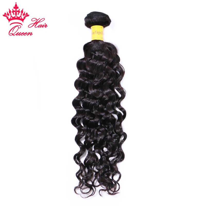 

Top Quality Peruvian Virgin Human Hair Extensions Water Wave Bundles Raw Hair Weaving Queen Hair Official Store