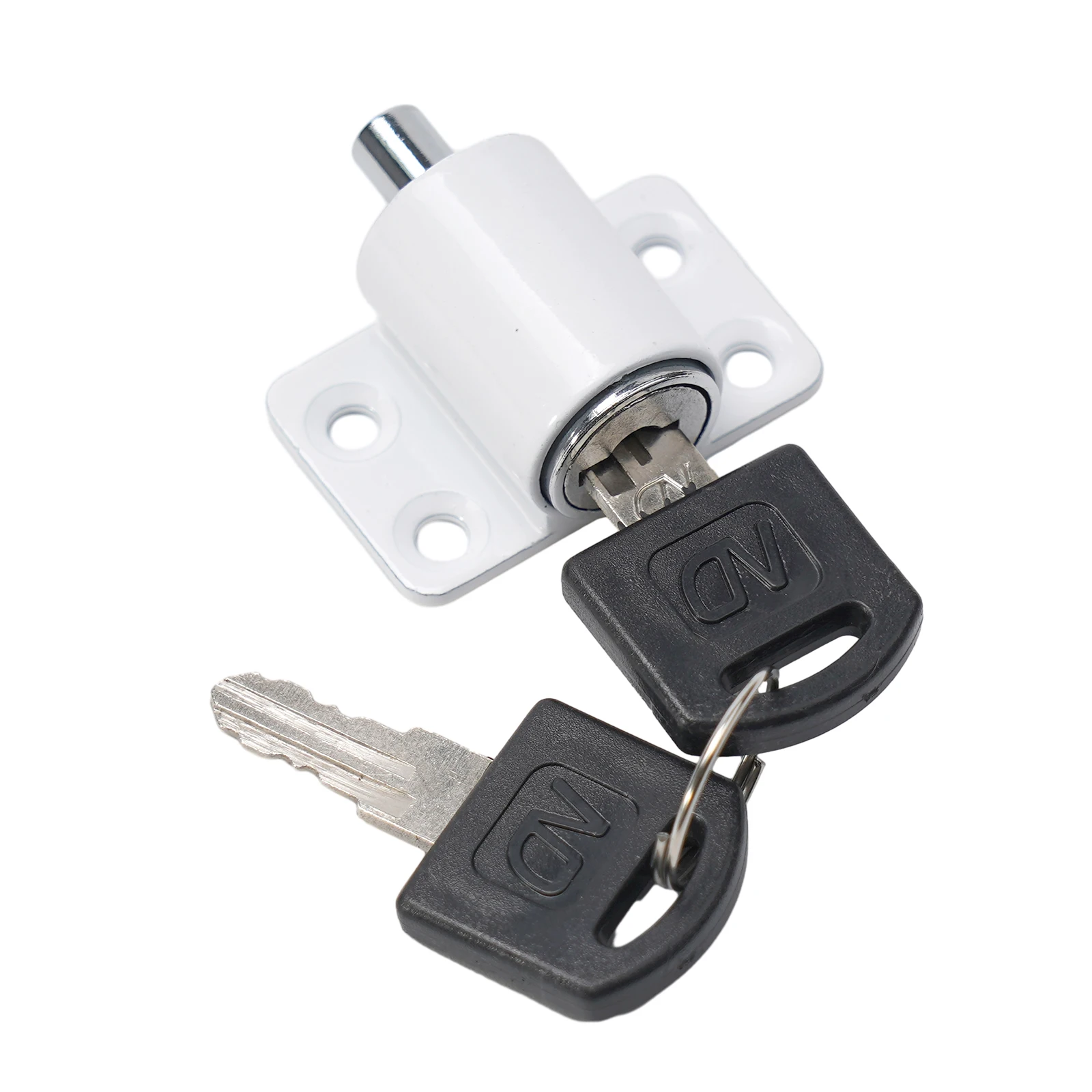 Patio Sliding Door Lock Bolt Easy Install Security White/Silver/Black With Key Frame Catch Latch Security Bolt
Patio Sliding Door Lock Bolt Easy Install Security White/Silver/Black With Key Frame Catch Latch Security Bolt