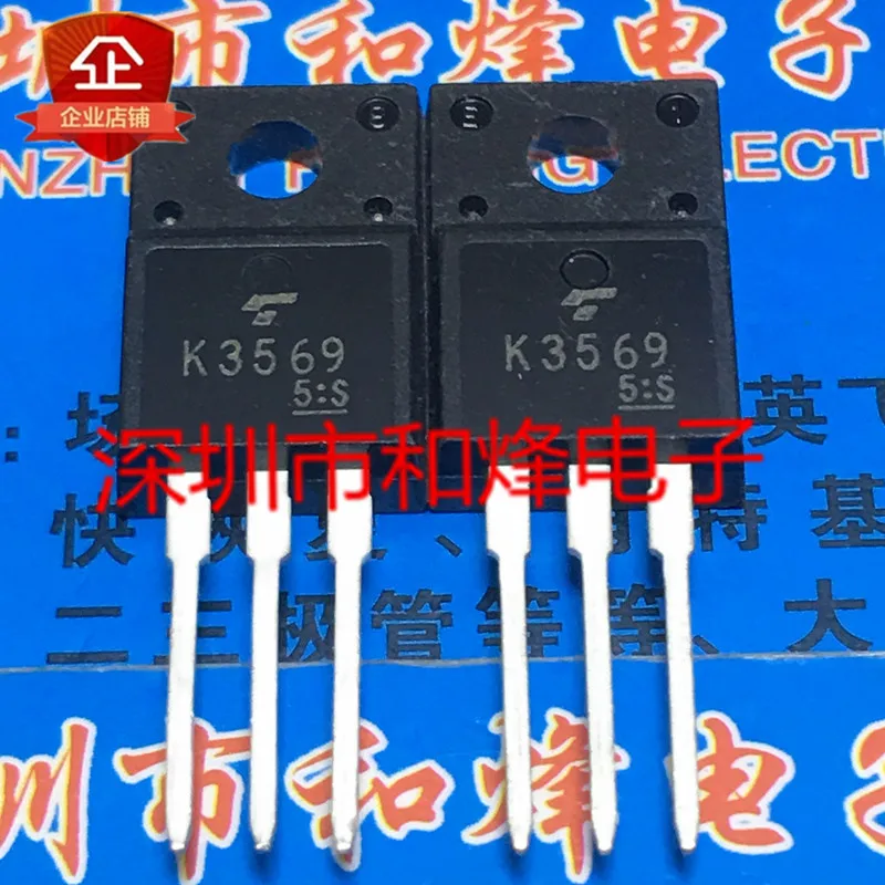 

(5PCS/LOT) 2SK3569 K3569 TO-220F 600V 10A New Original Stock Power chip