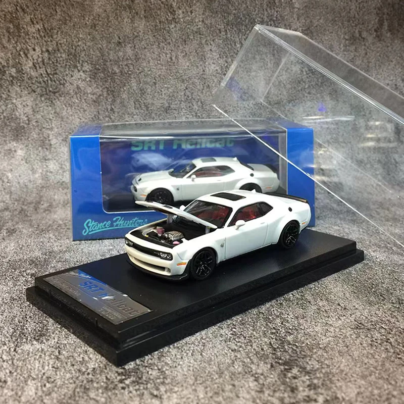 

Stance Hunters 1:64 Model Car Hellcat Open Hood Alloy Classical Collection