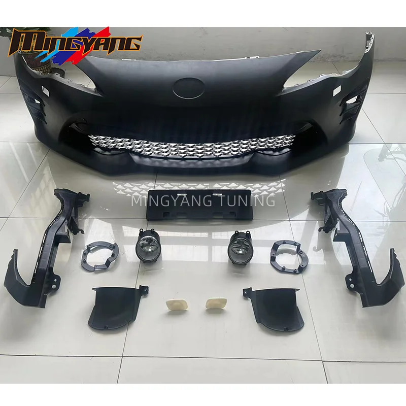 Pp Plastic Front And Rear Bumper 2013-2016 Upgrade To 2017-2019 Bodykit For Toyota GT86 BRZ Old To New Body Kit Pp Plastic Front And Rear Bumper 2013-2016 Upgrade To 2017-2019 Bodykit For Toyota GT86 BRZ Old To New Body Kit